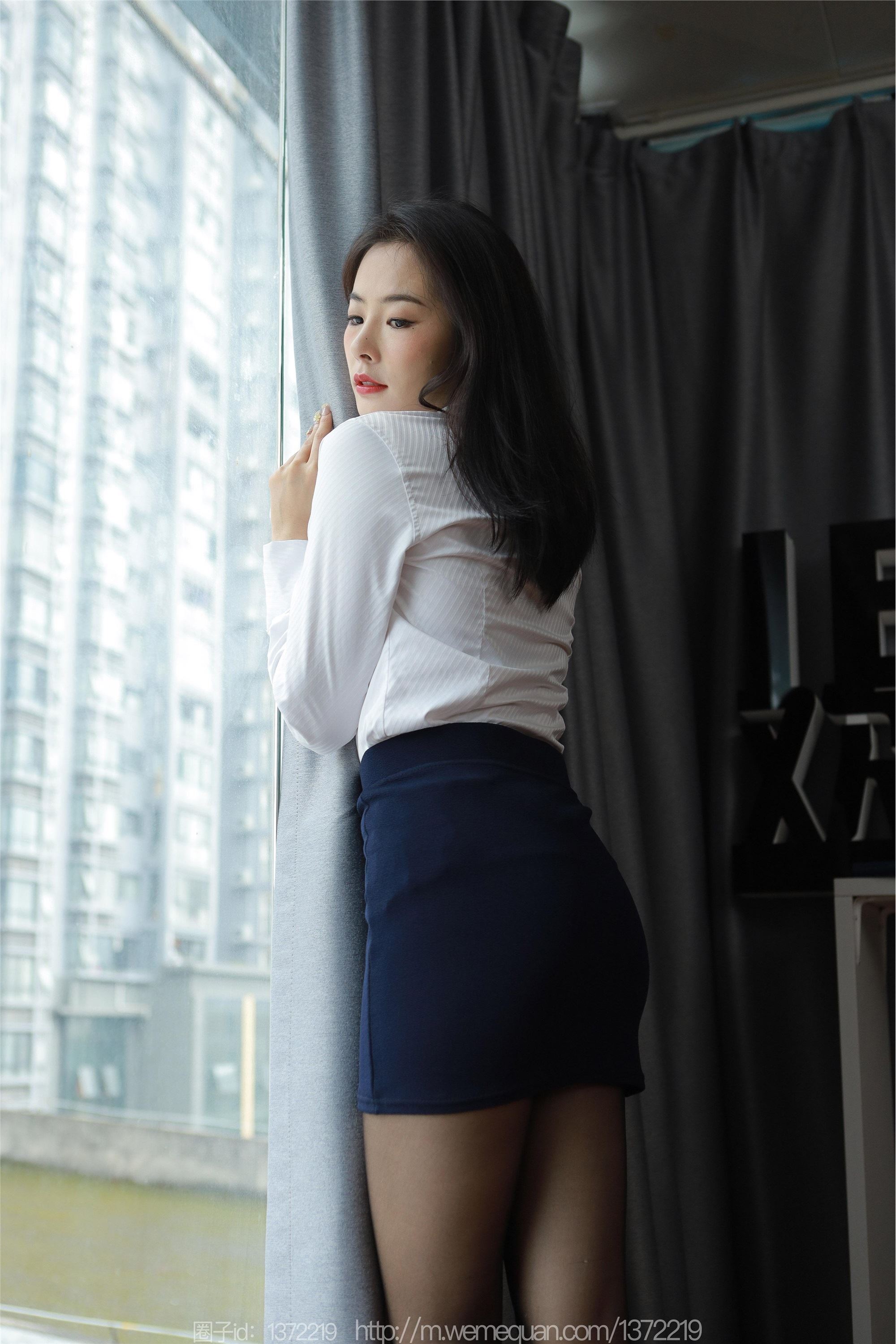 IESS异思趣向  2023.03.15 丝享家 1391 小金《落地窗制服》